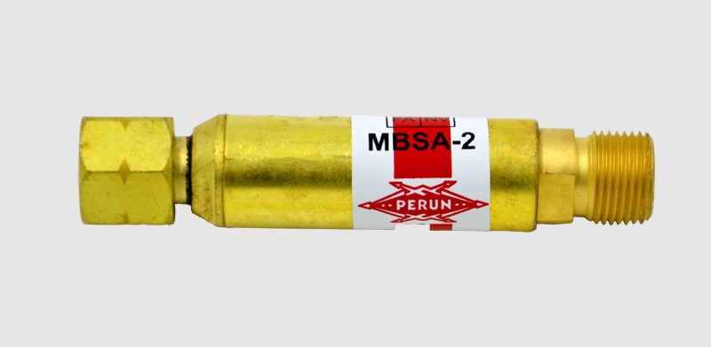 Minibezpiecznik przypalnikowy do acetylenu MBSA-2 G3/8LH