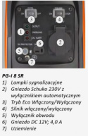 Agregat prądotwórczy inwerterowy PG-I 8 SR 0,8 KW