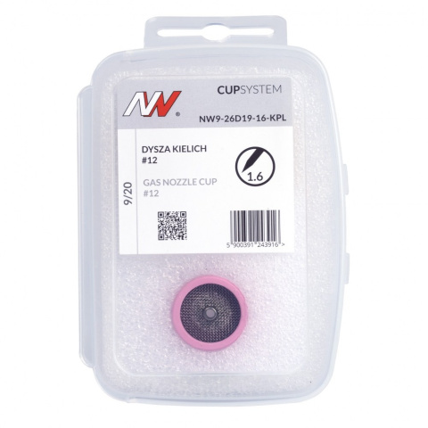 CUPSystem - zestaw 9/20 dysza kielich #12 [na elektrodę 1.6]