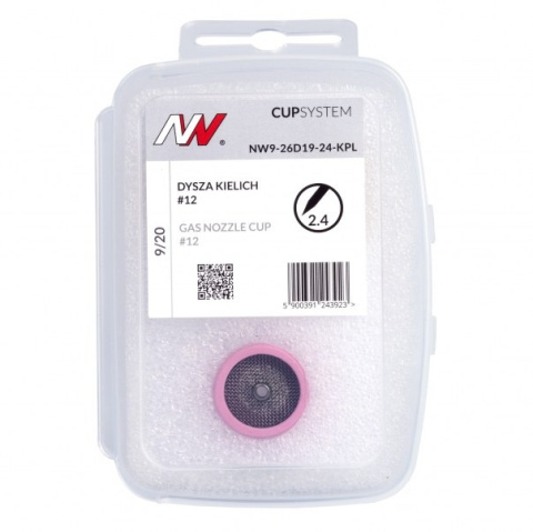 CUPSystem - zestaw 9/20 dysza kielich #12 [na elektrodę 2.4]