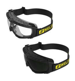 Okulary ochronne WeldOps GS-300 z szybką przezroczystą