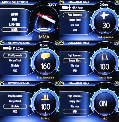 Spawarka Migomat SKANDI KRAFT iTECH MIG 220 Alu CuSi Synergia