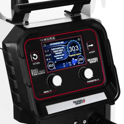 Spawarka Migomat SKANDI KRAFT iTECH MIG 255 4in1 Dual Pulse HF