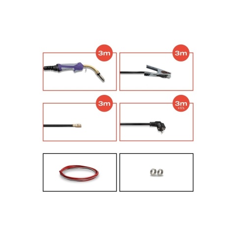 Spawarka migomat XPro MIG 200 Dual Puls Spartus