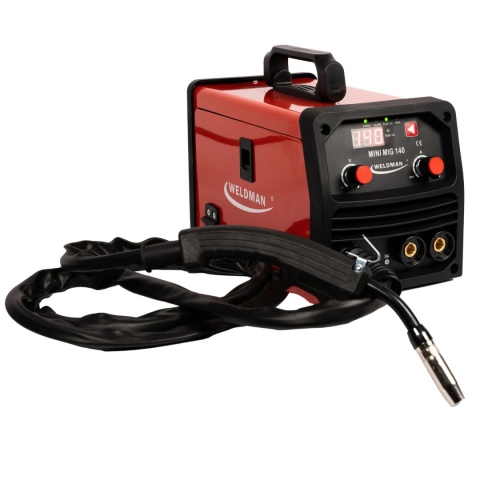 Spawarka migomat bezgazowy Weldman MINI MIG 140 FLUX SYN